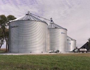 Behlen Grain Bins for commercial and farm.