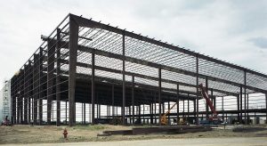 Long Bay Metal Building under construction