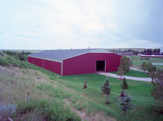 Wyoming Hereford Ranch Riding Arena